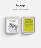 Ringke Airpods Pro Dust Guard Sticker - Two white product packages showing dust guard stickers for AirPods Pro.