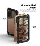 Redmi Note 10 Pro / 10 Pro Max Case | Fusion-X - Two Redmi phone cases in Black and Camo Black with shock-resistant design.