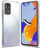 Xiaomi Redmi Note 11 Pro / 11 Pro 5G Case | Fusion - Clear protective phone case showing front and back views.