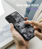 Xiaomi Redmi Note 11 Pro / 11 Pro 5G Case | Fusion - Black camouflage phone case with a textured, anti-fingerprint finish.
