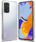 Xiaomi Redmi Note 11 Pro / 11 Pro 5G Case | Fusion - Clear protective case shown on the front and back of a smartphone.