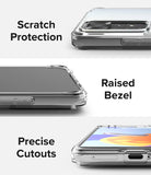 Xiaomi Redmi Note 11 Pro / 11 Pro 5G Case | Fusion - Close-ups showing scratch protection, raised bezels, and cutouts.