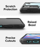 Redmi Note 11T 5G / Poco M4 Pro 5G Case | Fusion-X - Close-ups showing protective camera edges, raised screen bezels, and port cutouts.