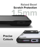 Xiaomi Redmi Note 13 Pro / Poco X6 Case | Fusion-X - Fusion-X - Close-up of phone case showing 1.5mm raised screen bezel and precise port cutouts for charging and speakers.