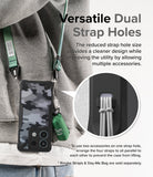 Xiaomi Redmi Note 13 Pro / Poco X6 Case | Fusion-X - Phone case with dual strap holes, showing a lanyard and accessory.