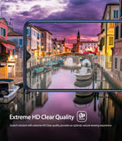 Redmi Note 8 Screen Protector | Dual Easy Film - Redmi Note 8 Screen Protector - Smartphone displaying a vibrant canal scene with high-definition clarity and color.