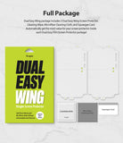 Galaxy M30s Screen Protector | Dual Easy Film - Package contents: two screen protectors, cleaning wipe, cloth, and squeegee.