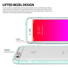 iPhone 6s / 6 Case | Frame - iPhone with clear case showing 1mm screen and 1.3mm camera raised bezel protection.