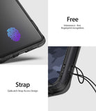 Galaxy S10 5G Case | Fusion - Phone case showing fingerprint sensor functionality and a built-in lanyard strap hole.