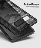 Galaxy S10 5G Case | Fusion - Transparent black camo phone case with a sleek, contoured design for Galaxy S10 5G.