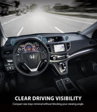 Magnetic Gear Car Mount - Car dashboard showing small gear-shaped mounts installed in various positions for clear visibility.