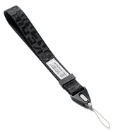 Hand Strap | Basic - Black woven wrist strap with Ringke branding, a white label, and a thin cord loop attachment.