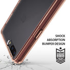 OnePlus 5 Case | Fusion - Rose gold shock-absorbent phone case with military-grade drop protection certification.
