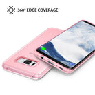 Galaxy S8 Plus Case | Slim - Pink slim-fit phone case showing 360-degree edge coverage for a Samsung Galaxy S8 Plus.