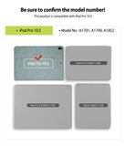 Smart Cover Design Leather Stand | iPad - Compatibility chart comparing iPad Pro 10.5 case to other iPad Pro smart cases.