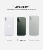 iPhone 11 Pro Case | Fusion-X Design - Compatibility chart showing iPhone 11 Pro selected among 11 and 11 Pro Max.