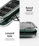 iPhone 11 Pro Case | Fusion Design - Clear phone case showing lanyard hole and raised screen bezel for protection.