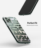 iPhone 11 Pro Max Case | Fusion Design - Clear phone case with SEOUL graphic on back, showing precise port cutouts.