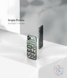 iPhone 11 Pro Max Case | Fusion Design - Clear phone case with SEOUL text on a white surface with a minimalist background.