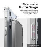 Galaxy S24 FE Case | Fusion Matte - Close-up of phone case buttons showing notched design for tactile feedback.