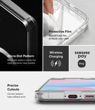 Galaxy S24 FE Case | Fusion Magnetic - Features micro-dot pattern, protective films, wireless charging, and precise cutouts.