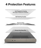 Galaxy S24 Ultra Screen Protector | Privacy Dual Easy Film - Exploded view showing four layers of screen protection.