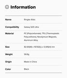 Galaxy S25 Ultra Case | Alles - Information table listing product specs for the Ringke Alles case for Galaxy S25 Ultra.
