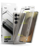 Galaxy S25 Ultra Screen Protector | Easy Slide Tempered Glass - Galaxy S25 Ultra Screen Protector - Ringke Easy Slide tempered glass kit with installation tray and retail packaging.