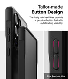 Galaxy S25 Ultra Case | Fusion Bold - Close-up of phone case buttons with highlighted notched lines for tactile feel.