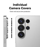 [Bundle] Galaxy S26 Ultra | Fusion Bold Magnetic - Galaxy S26 Ultra | Fusion Bold Magnetic - Individual camera lens covers aligning with a silver smartphone camera array.