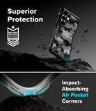 Galaxy S26 Ultra Case | Fusion-X - Camo phone case with military-grade protection and impact-absorbing air pocket corners.