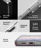 Galaxy S26 Ultra Case | Fusion Magnetic - Features micro-dot pattern, tactile buttons, magnets, and precise port cutouts.