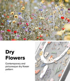 [Bundle] Galaxy S26 Ultra | Fusion Design Magnetic - Galaxy S26 Ultra | Fusion Design Magnetic - A field of wildflowers above a clear phone case with a dry flower pattern.