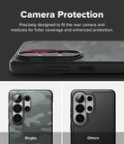 [Bundle] Galaxy S26 Ultra | Onyx - Galaxy S26 Ultra | Onyx - Comparison showing Ringke case camera coverage versus standard case design.