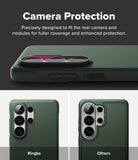 [Bundle] Galaxy S26 Ultra | Onyx - Galaxy S26 Ultra | Onyx - Comparison showing Ringke case camera coverage versus a standard case with exposed modules.