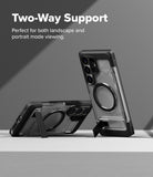 [Bundle] Galaxy S26 Ultra | UX Magnetic - Galaxy S26 Ultra | UX Magnetic - Two Galaxy S26 Ultra phones in magnetic cases with kickstands in landscape and portrait.
