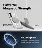 [Bundle] Galaxy S26 Plus | Fusion Design Magnetic - Galaxy S26 Plus | Fusion Design Magnetic - Comparison showing strong magnetic attachment to a phone case versus others.