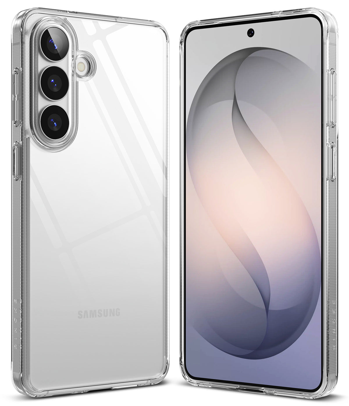 Galaxy S26 Plus Case | Fusion - Clear protective case shown from back and front angles on a Samsung Galaxy S26 Plus.