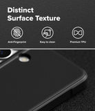 [Bundle] Galaxy S26 Plus | Onyx - Textured black phone case highlighting anti-fingerprint, easy-to-clean, and premium TPU features.