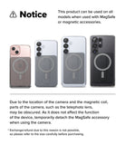 Card Holder | Slide Grip Wallet Magnetic - Four smartphones with magnetic card holders attached, showing camera clearance.