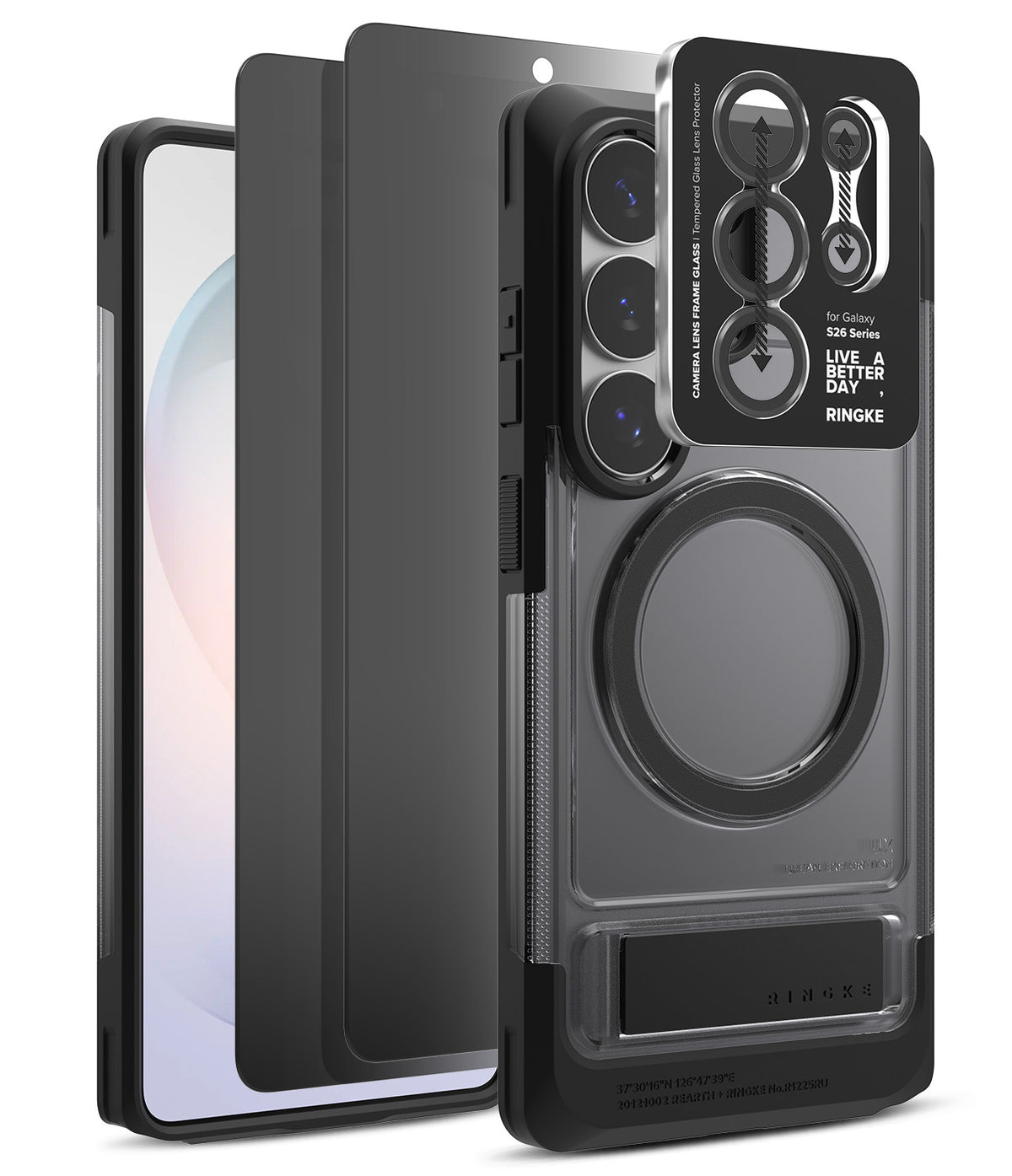 [Bundle] Galaxy S26 Ultra | UX Magnetic - Galaxy S26 Ultra case with magnetic ring, kickstand, and camera lens protector.