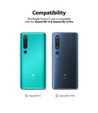 Mi 10 / 10 Pro Case | Fusion-X - Teal Xiaomi Mi 10 and blue Xiaomi Mi 10 Pro phones shown side-by-side for compatibility.