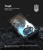 Mi 10T Lite 5G / 10i 5G Case | Fusion-X - Protective phone case on charred wood with military-grade drop protection.