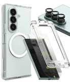 Galaxy Z Fold 7 Case | Fusion Magnetic - Clear magnetic case, lens protectors, and screen installation kit for Z Fold 7.