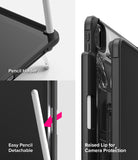 Fusion Sketch Stand | iPad -  iPad case features a pencil holder, easy-detachable stylus slot, and raised camera protection lip.