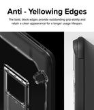 Fusion Sketch Stand | iPad - Close-up of black, textured iPad case edges designed for grip and anti-yellowing durability.