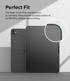 Paper Touch Film Soft | iPad - iPad screen protector showing a precise fit on the rounded corners of an iPad Pro.