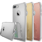iPhone 7 Plus Case | Mirror - Three clear, reflective mirror-finish phone cases in silver, gold, and rose gold.