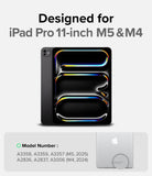 Easy Slide Tempered Glass | iPad - iPad Pro 11-inch M5 & M4 screen protector compatibility list with model numbers.