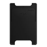 Card Holder | Slot [Solid - 2 Cards] [1 Pack] - Matte black rectangular adhesive card holder with Ringke logo.